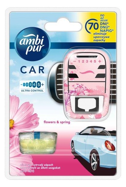 Ambi Pur Car3 illatosító 7ml Flowers